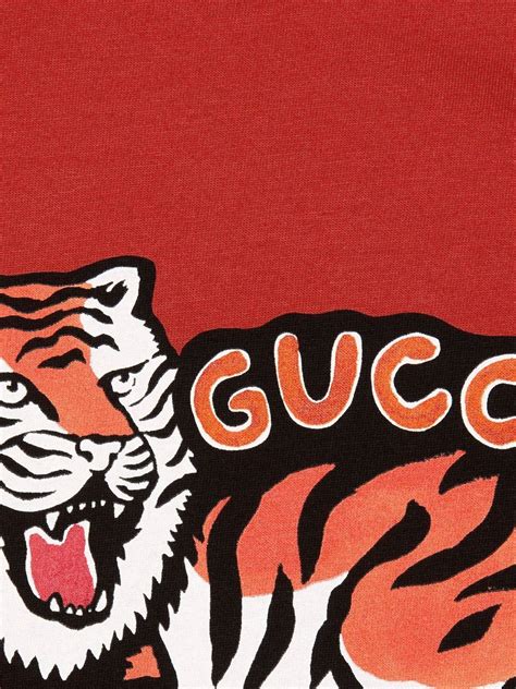 gucci kids tiger|Gucci tiger shopper.